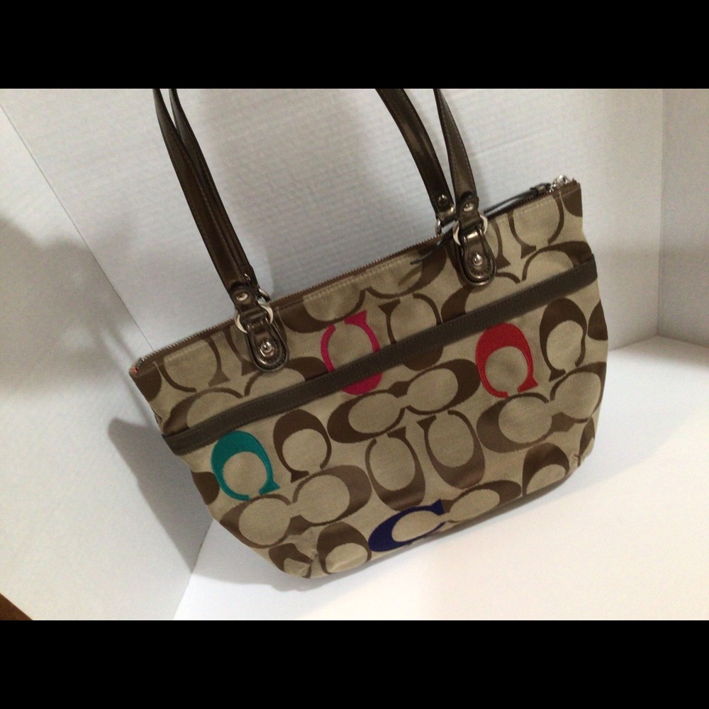Fabulous Coach Canvas purse